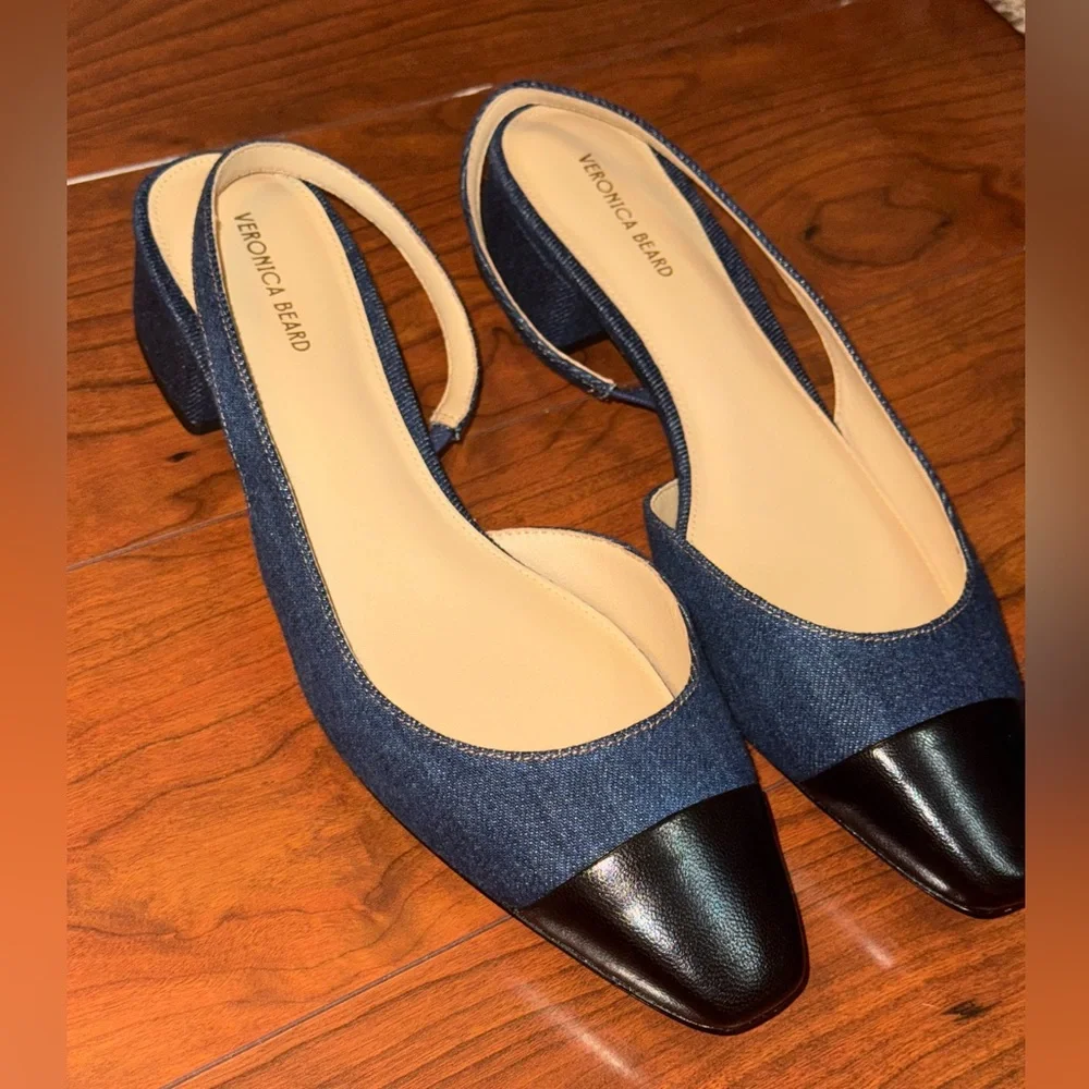 Veronica Beard Cecile Slingback Pumps